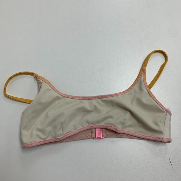 Triangl Shimmer Bikini Top Womens M Medium Sunrise Low Scoop Adjustable Strap - Picture 9 of 12